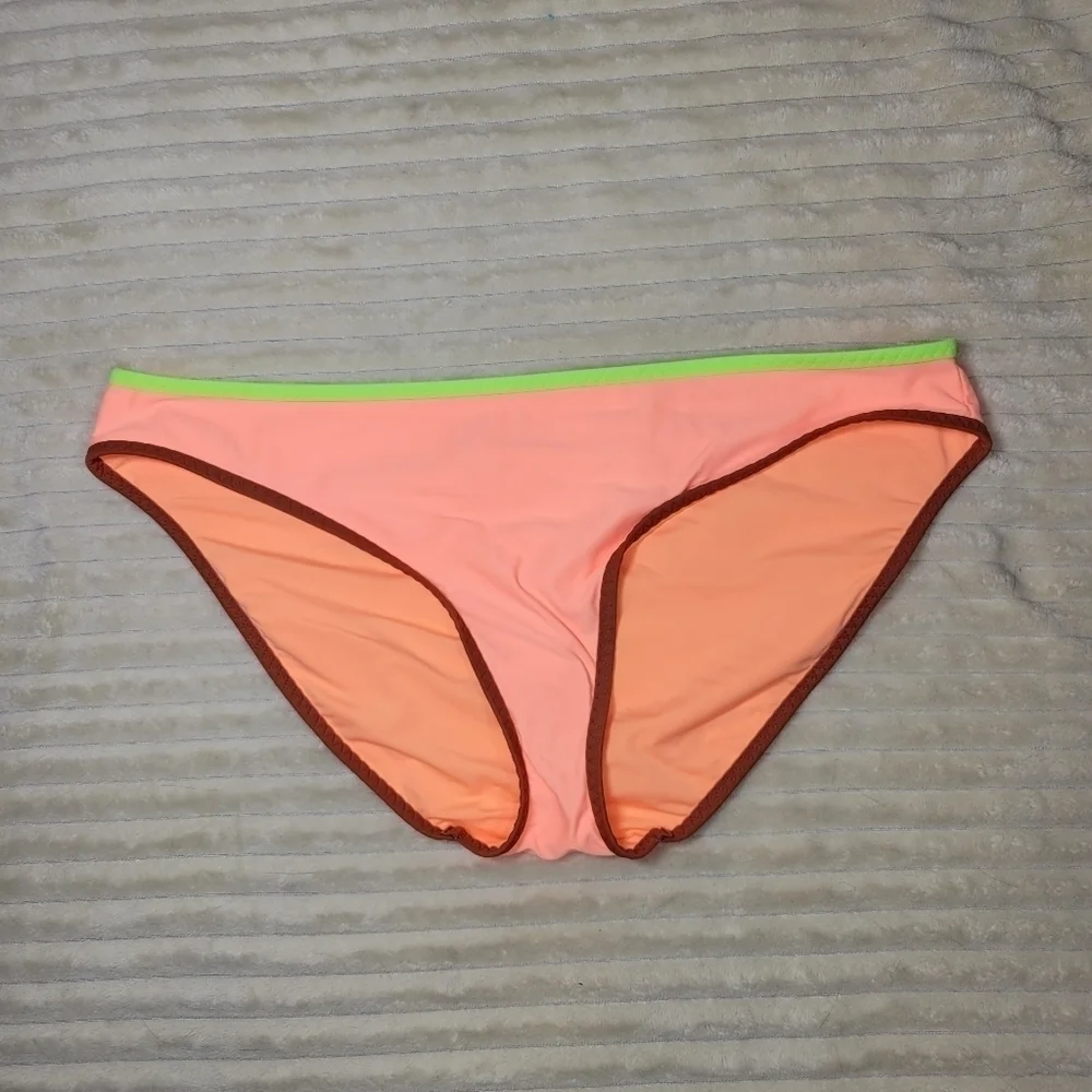 Aerie Orange Bikini Swim Suit Bottoms Sz XL NWT